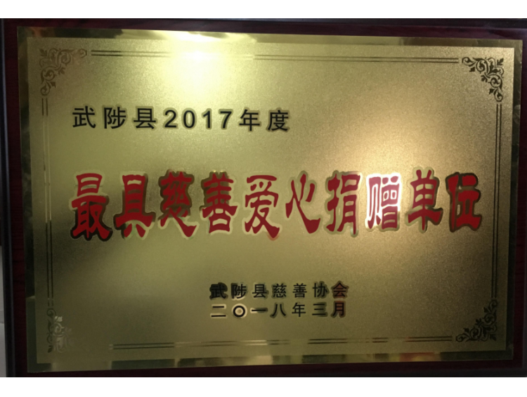 河南聖博中藥產業(yè)有限公司榮獲“最具慈善愛心捐贈單位”榮譽